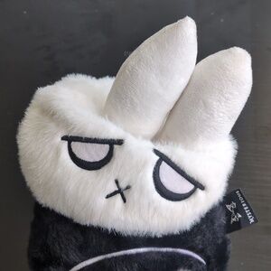 Plushie Dreadfuls "Bipolar Bunny" by Mysterious Black White Youth Boys Girls